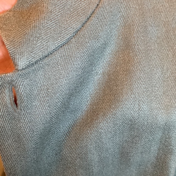 EILEEN FISHER SILK CROPPED JACKET BLAZER  SHIRT BLOUSE - Picture 9 of 13